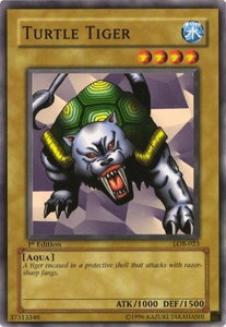 Turtle Tiger - The Legend of Blue Eyes White Dragon (LOB) #LOB-023 - Common / Short Print YuGiOh Trading Card