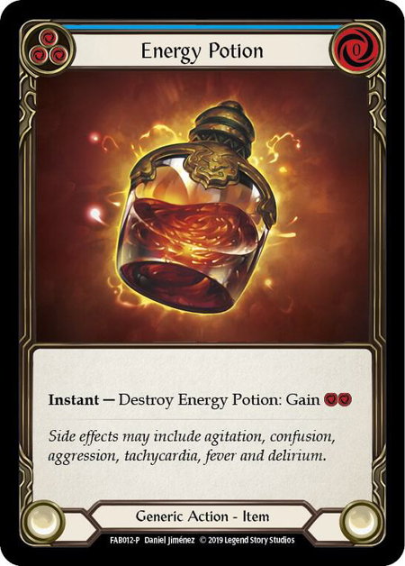 Energy Potion - FAB012 - Flesh and Blood: Promo Cards Flesh and Blood trading card