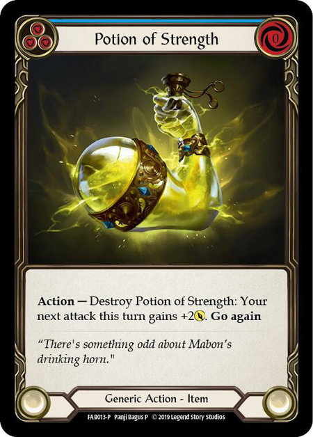 Potion of Strength - FAB013 - Flesh and Blood: Promo Cards Flesh and Blood trading card