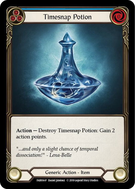 Timesnap Potion - FAB014 - Flesh and Blood: Promo Cards Flesh and Blood trading card
