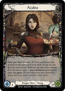Azalea // Dash, Inventor Extraordinaire - Arcane Rising (ARC) #ARC039 // ARC001 - Token Flesh and Blood Trading Card