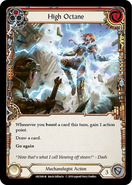 High Octane - Arcane Rising Flesh and Blood trading card