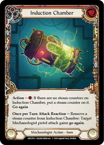 Induction Chamber - Arcane Rising (ARC) #ARC010 - Super Rare Flesh and Blood Trading Card