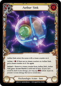 Aether Sink - Arcane Rising (ARC) #ARC017 - Rare Flesh and Blood Trading Card