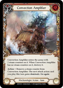 Convection Amplifier - Arcane Rising (ARC) #ARC019 - Rare Flesh and Blood Trading Card
