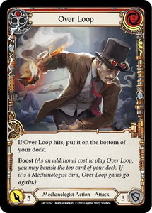 Over Loop (Red) - Arcane Rising (ARC) #ARC020 - Common Flesh and Blood Trading Card