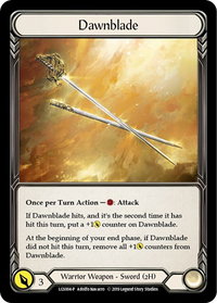 Dawnblade - LGS004 - Flesh and Blood: Promo Cards (PR) #LGS004 - Promo Flesh and Blood Trading Card
