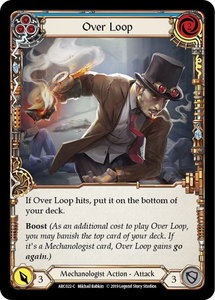 Over Loop (Blue) - Arcane Rising (ARC) #ARC022 - Common Flesh and Blood Trading Card