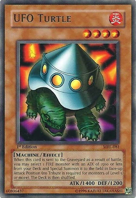 UFO Turtle - Magic Ruler YuGiOh trading card