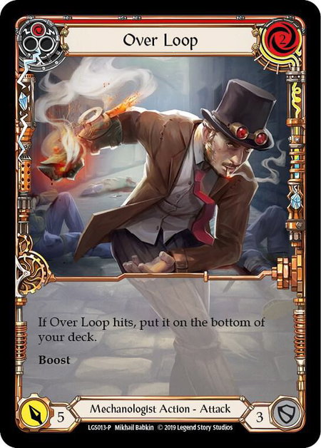 Over Loop (Red) - LGS013 - Flesh and Blood: Promo Cards Flesh and Blood trading card