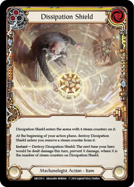 Dissipation Shield - Arcane Rising Flesh and Blood trading card