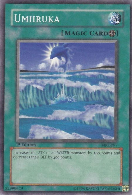 Umiiruka - Magic Ruler YuGiOh trading card