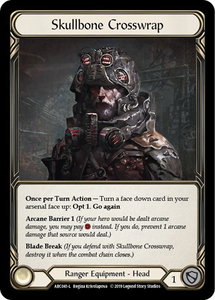 Skullbone Crosswrap - Arcane Rising (ARC) #ARC041 - Legendary Flesh and Blood Trading Card