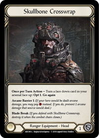 Skullbone Crosswrap - Arcane Rising (ARC) #ARC041 - Legendary Flesh and Blood Trading Card