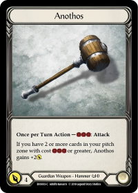 Anothos - Hero Deck: Bravo (BVO) #BVO003 - Common Flesh and Blood Trading Card