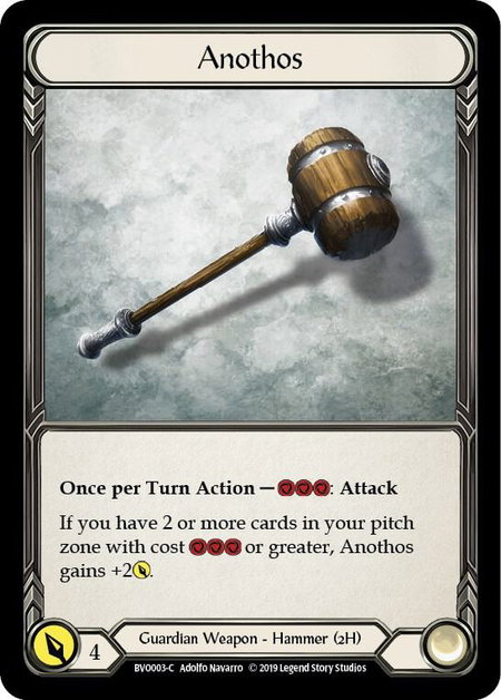 Anothos - Hero Deck: Bravo Flesh and Blood trading card