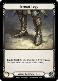 Ironrot Legs - Hero Deck: Bravo (BVO) #BVO007 - Common Flesh and Blood Trading Card