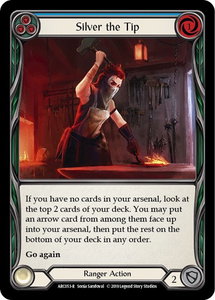 Silver the Tip (Blue) - Arcane Rising (ARC) #ARC053 - Rare Flesh and Blood Trading Card