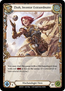 Dash, Inventor Extraordinaire // Viserai - Arcane Rising (ARC) #ARC001 // ARC076 - Token Flesh and Blood Trading Card