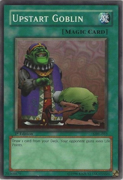 Upstart Goblin - Magic Ruler YuGiOh trading card