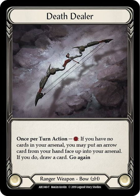 Death Dealer // Kano - Arcane Rising Flesh and Blood trading card