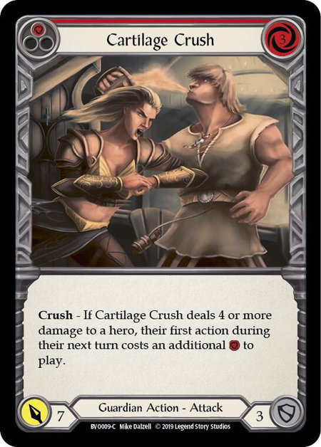 Cartilage Crush (Red) - Hero Deck: Bravo Flesh and Blood trading card