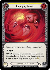 Emerging Power (Yellow) - Hero Deck: Bravo (BVO) #BVO014 - Common Flesh and Blood Trading Card