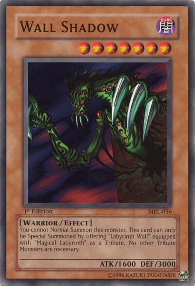 Wall Shadow - Magic Ruler YuGiOh trading card