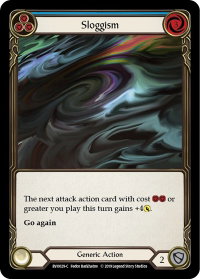 Sloggism (Blue) - Hero Deck: Bravo (BVO) #BVO029 - Common Flesh and Blood Trading Card