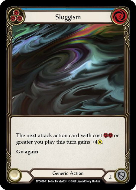 Sloggism (Blue) - Hero Deck: Bravo Flesh and Blood trading card