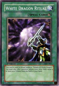 White Dragon Ritual - Magician's Force (MFC) #MFC-027 - Common / Short Print YuGiOh Trading Card