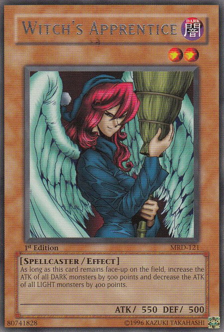 Witch's Apprentice - Metal Raiders YuGiOh trading card
