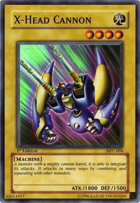 X-Head Cannon - Magician's Force (MFC) #MFC-004 - Super Rare YuGiOh Trading Card