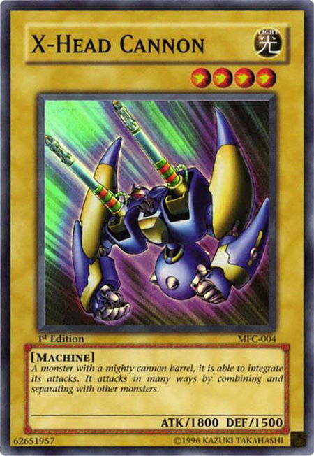 X-Head Cannon - Magician's Force YuGiOh trading card