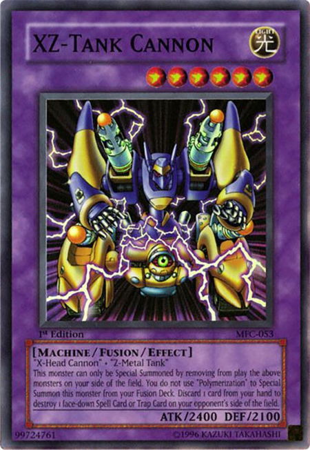 XZ-Tank Cannon - Magician's Force YuGiOh trading card