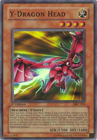 Y-Dragon Head - Magician's Force (MFC) #MFC-005 - Super Rare YuGiOh Trading Card