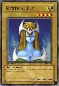 Mystical Elf - Starter Deck: Yugi (SDY) #SDY-001 - Common / Short Print YuGiOh Trading Card