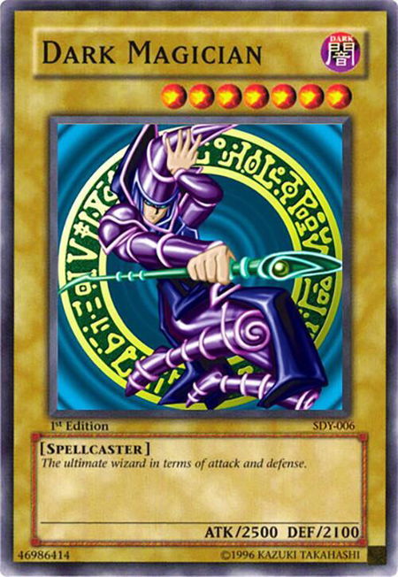 Dark Magician - Starter Deck: Yugi YuGiOh trading card