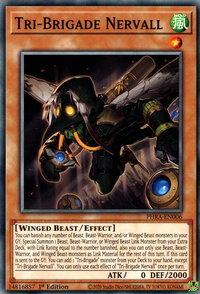 Tri-Brigade Nervall - Phantom Rage (PHRA) #PHRA-EN006 - Common / Short Print YuGiOh Trading Card