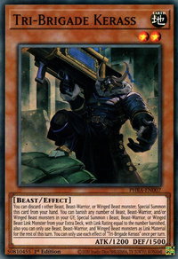 Tri-Brigade Kerass - Phantom Rage (PHRA) #PHRA-EN007 - Super Rare YuGiOh Trading Card