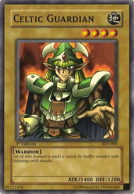 Celtic Guardian - Starter Deck: Yugi YuGiOh trading card
