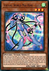 Virtual World Mai-Hime - Lulu - Phantom Rage (PHRA) #PHRA-EN010 - Ultra Rare YuGiOh Trading Card