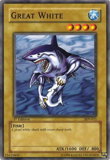 Great White - Starter Deck: Yugi YuGiOh trading card