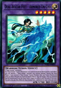 Dual Avatar Feet - Armored Un-Gyo - Phantom Rage (PHRA) #PHRA-EN033 - Super Rare YuGiOh Trading Card