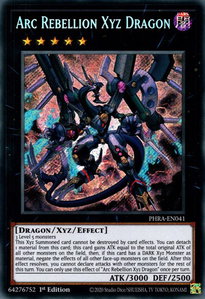 Arc Rebellion Xyz Dragon - Phantom Rage (PHRA) #PHRA-EN041 - Secret Rare YuGiOh Trading Card
