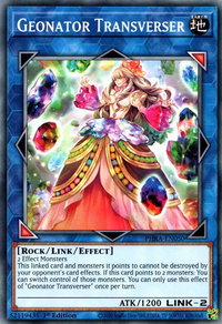 Geonator Transverser - Phantom Rage (PHRA) #PHRA-EN050 - Common / Short Print YuGiOh Trading Card