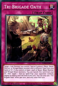 Tri-Brigade Oath - Phantom Rage (PHRA) #PHRA-EN071 - Common / Short Print YuGiOh Trading Card
