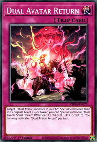 Dual Avatar Return - Phantom Rage (PHRA) #PHRA-EN073 - Common / Short Print YuGiOh Trading Card