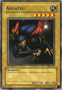 Ansatsu - Starter Deck: Yugi (SDY) #SDY-016 - Common / Short Print YuGiOh Trading Card