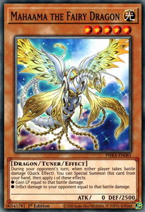 Mahaama the Fairy Dragon - Phantom Rage (PHRA) #PHRA-EN081 - Common / Short Print YuGiOh Trading Card